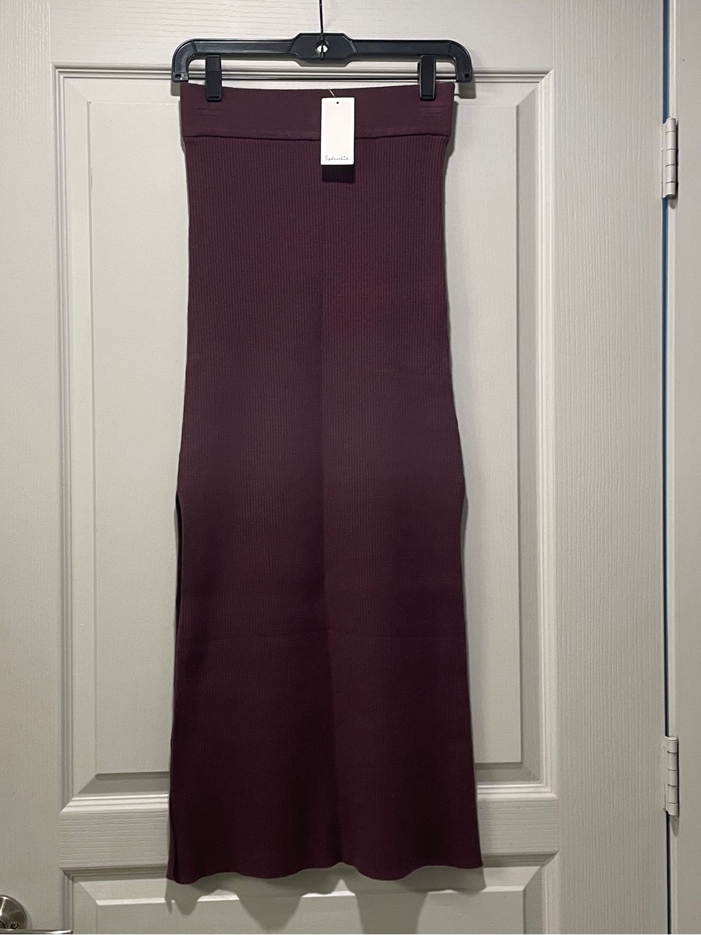 NWT Splendid Burgundy Maxi Skirt XS
